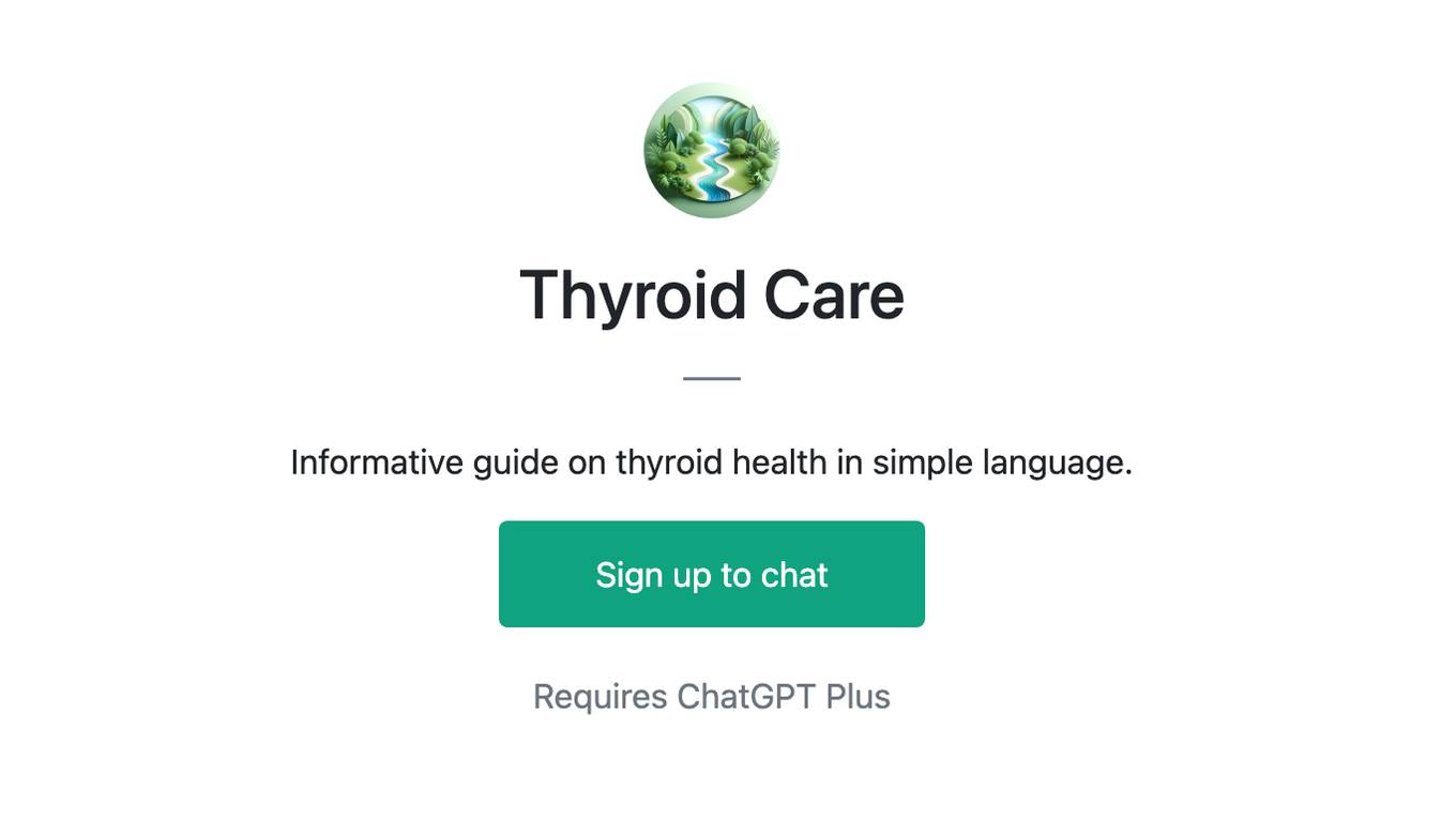 Thyroid Care Screenshot