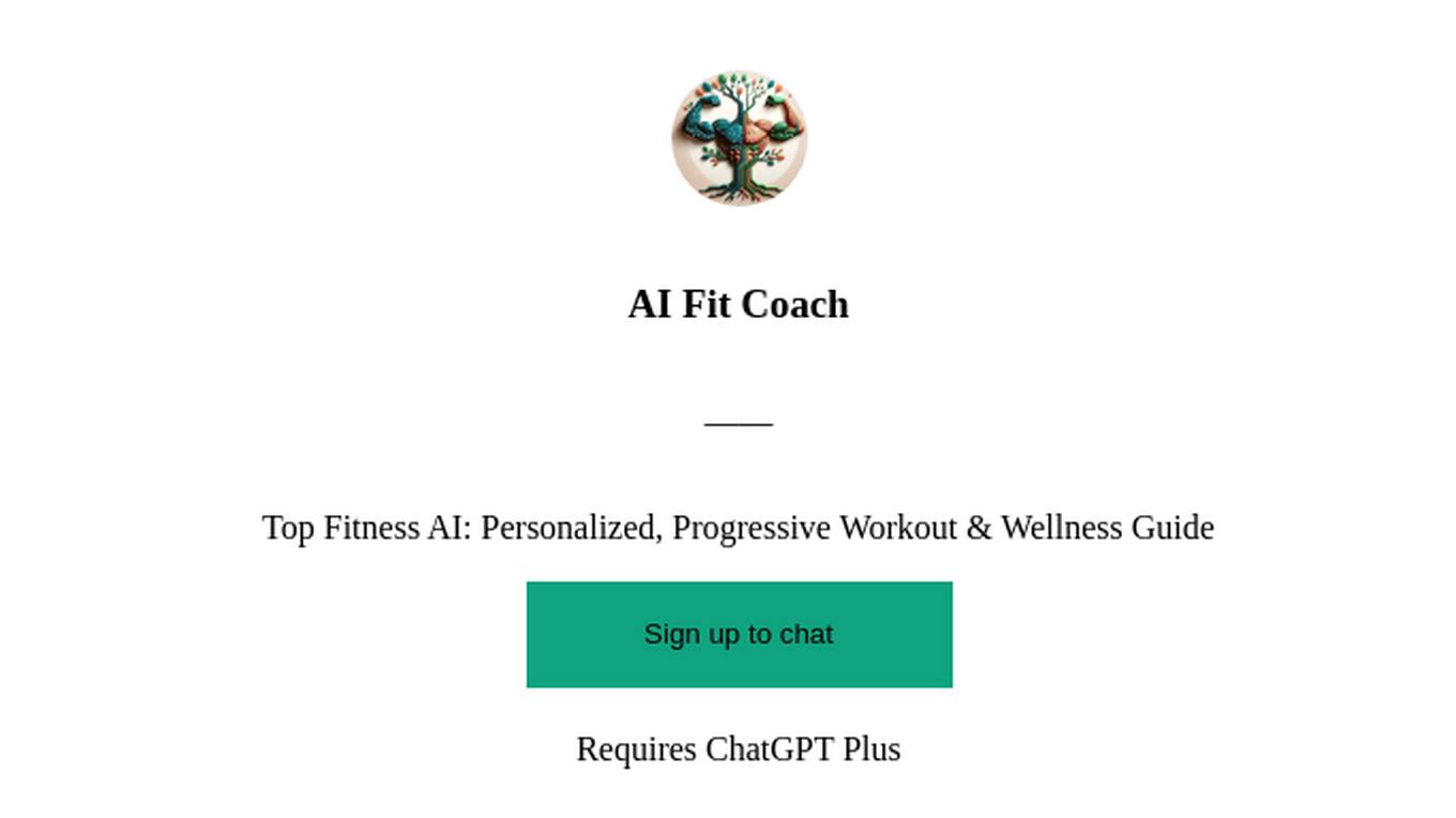 AI Fit Coach Screenshot