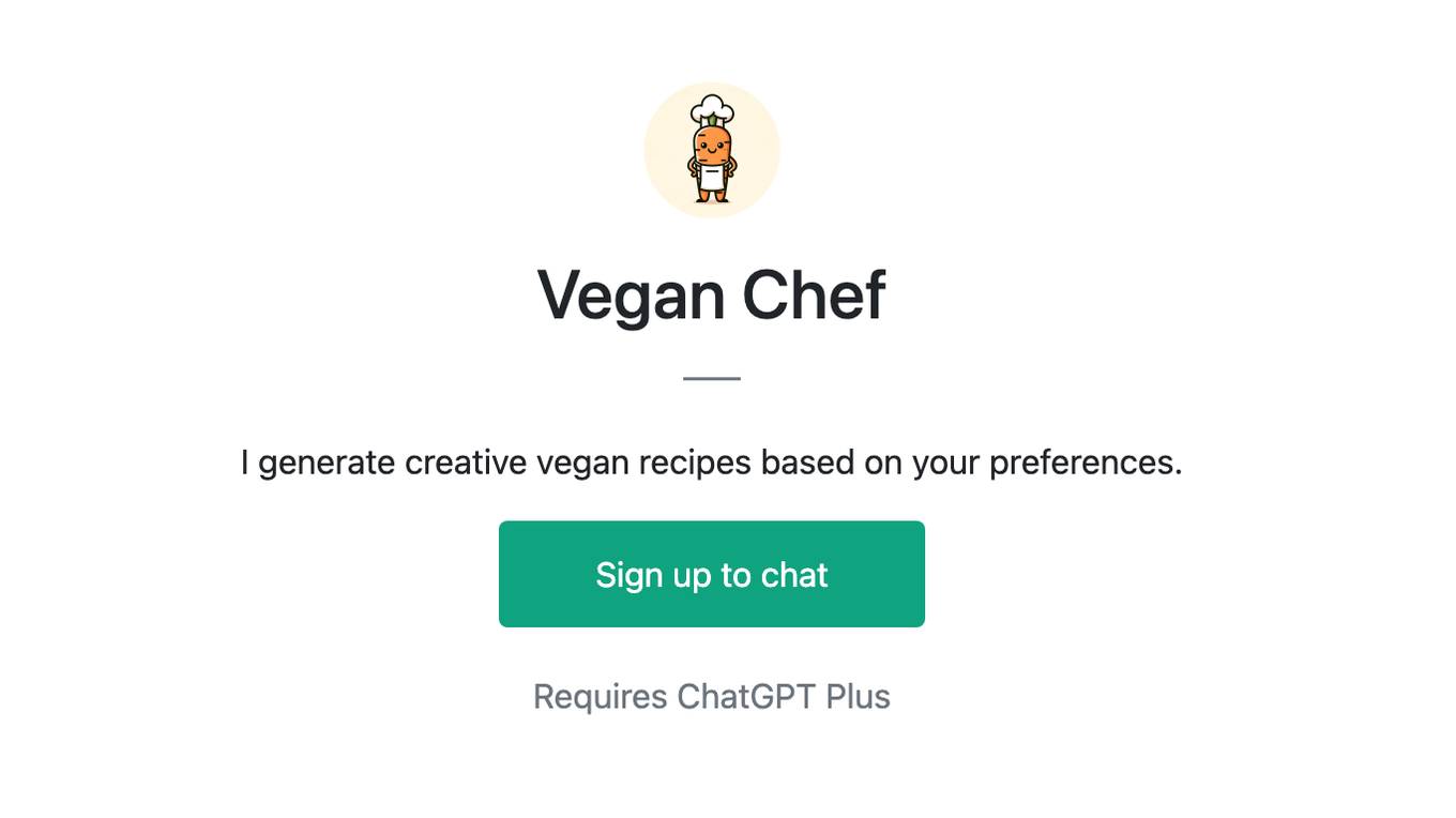 Vegan Chef Screenshot