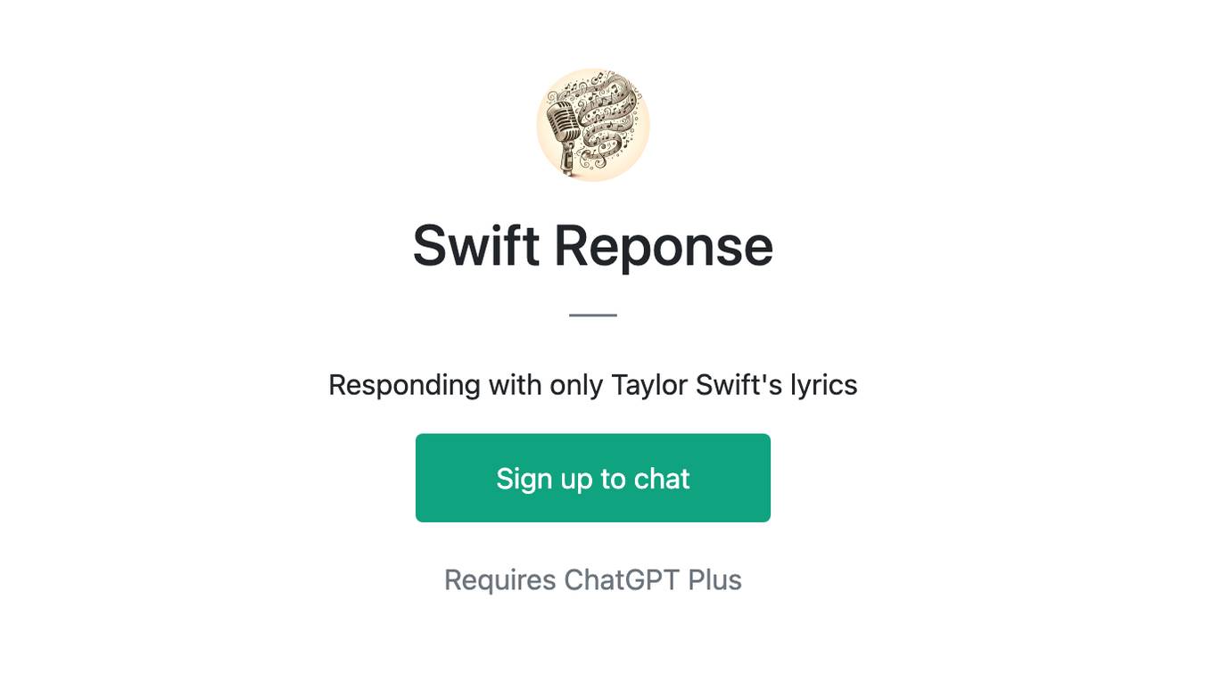 Swift Reponse Screenshot