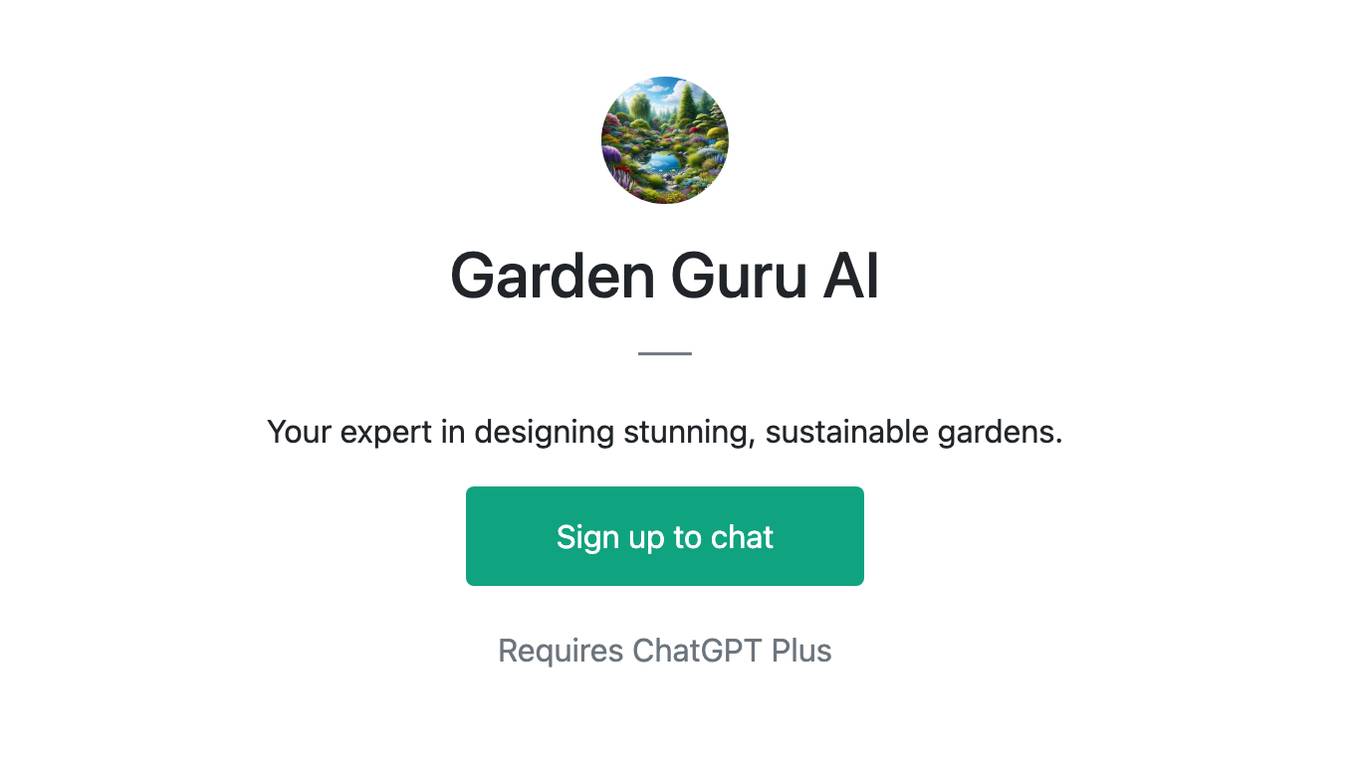 Garden Guru AI Screenshot