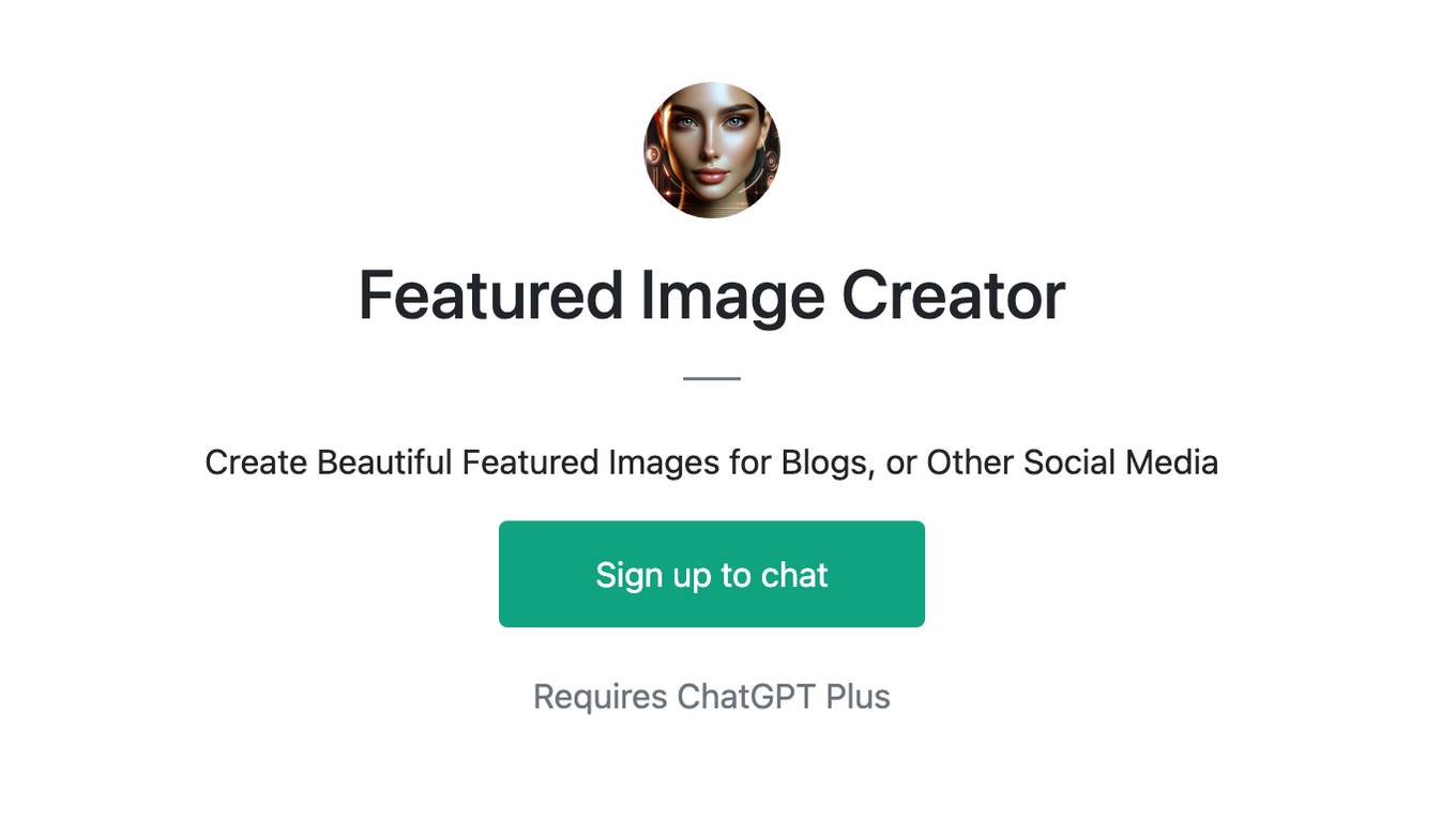 Featured Image Creator Screenshot