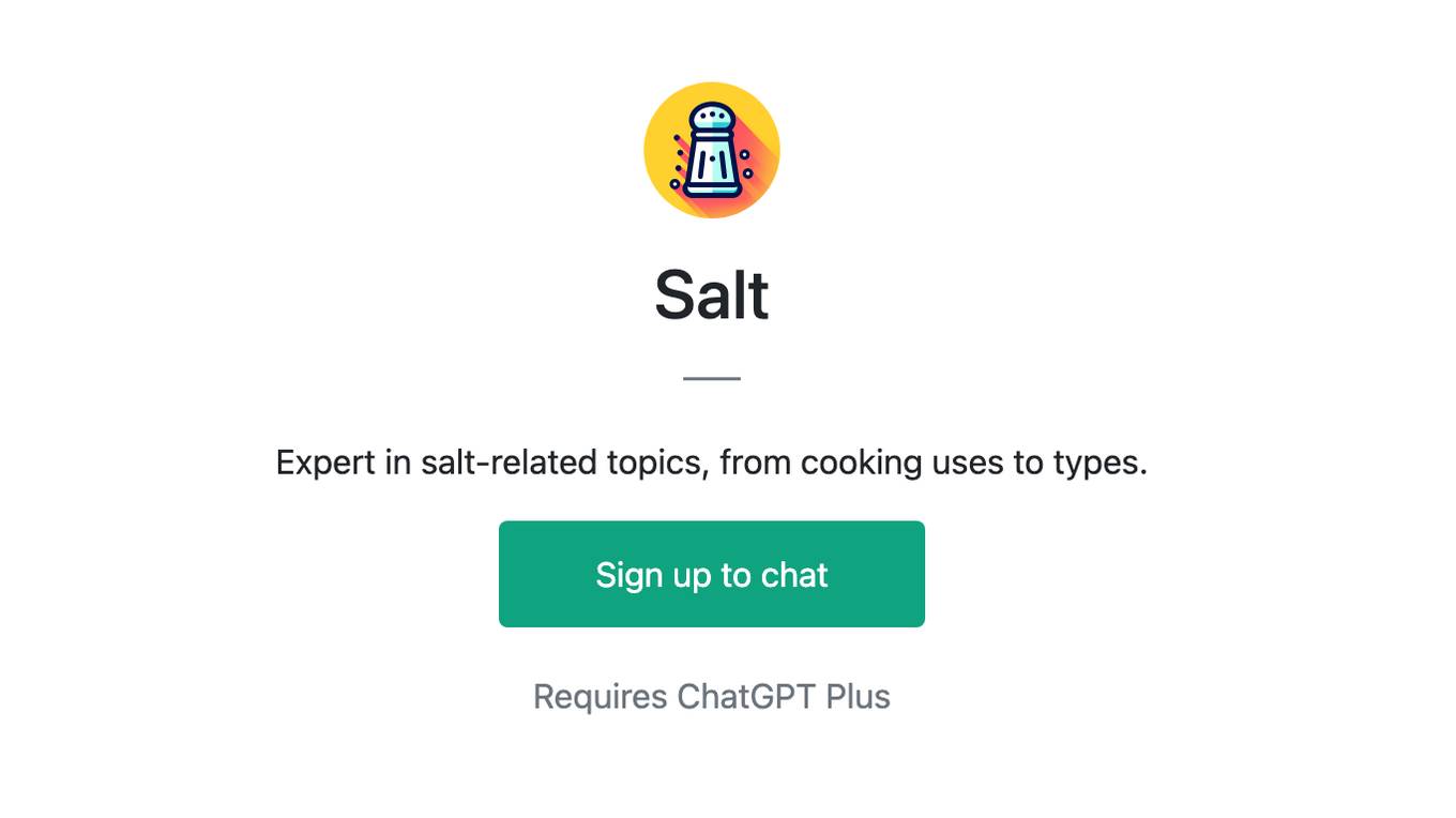 Salt Screenshot