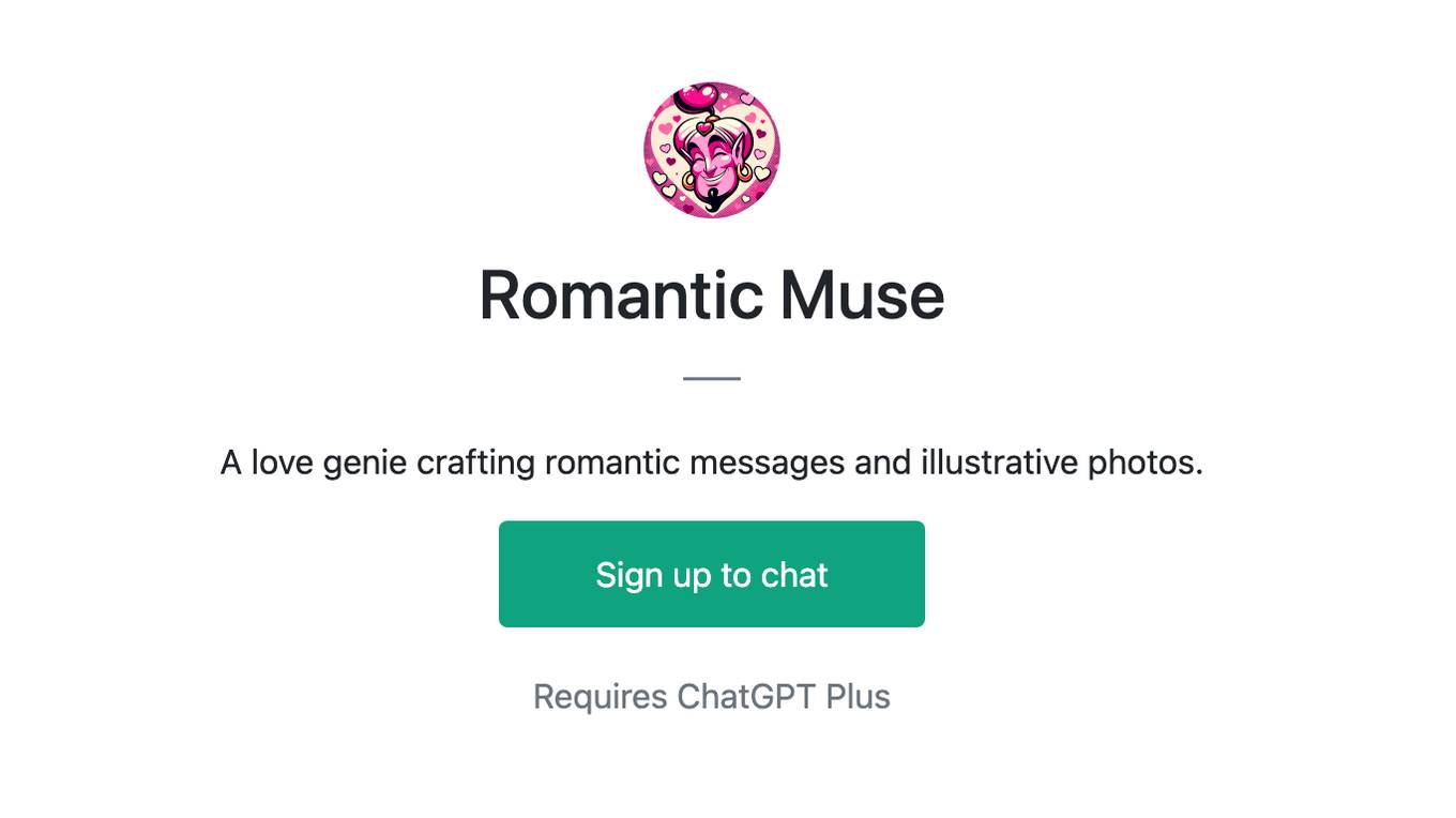 Romantic Muse Screenshot