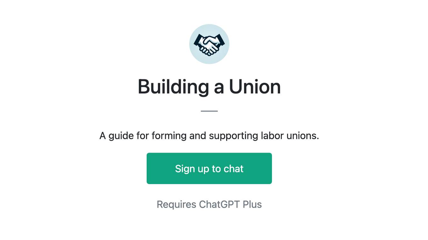 Building a Union Screenshot