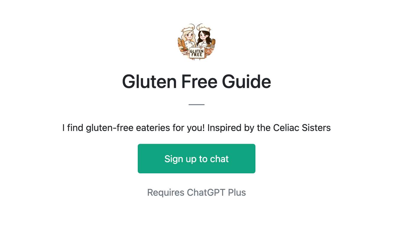 Gluten Free Guide Screenshot