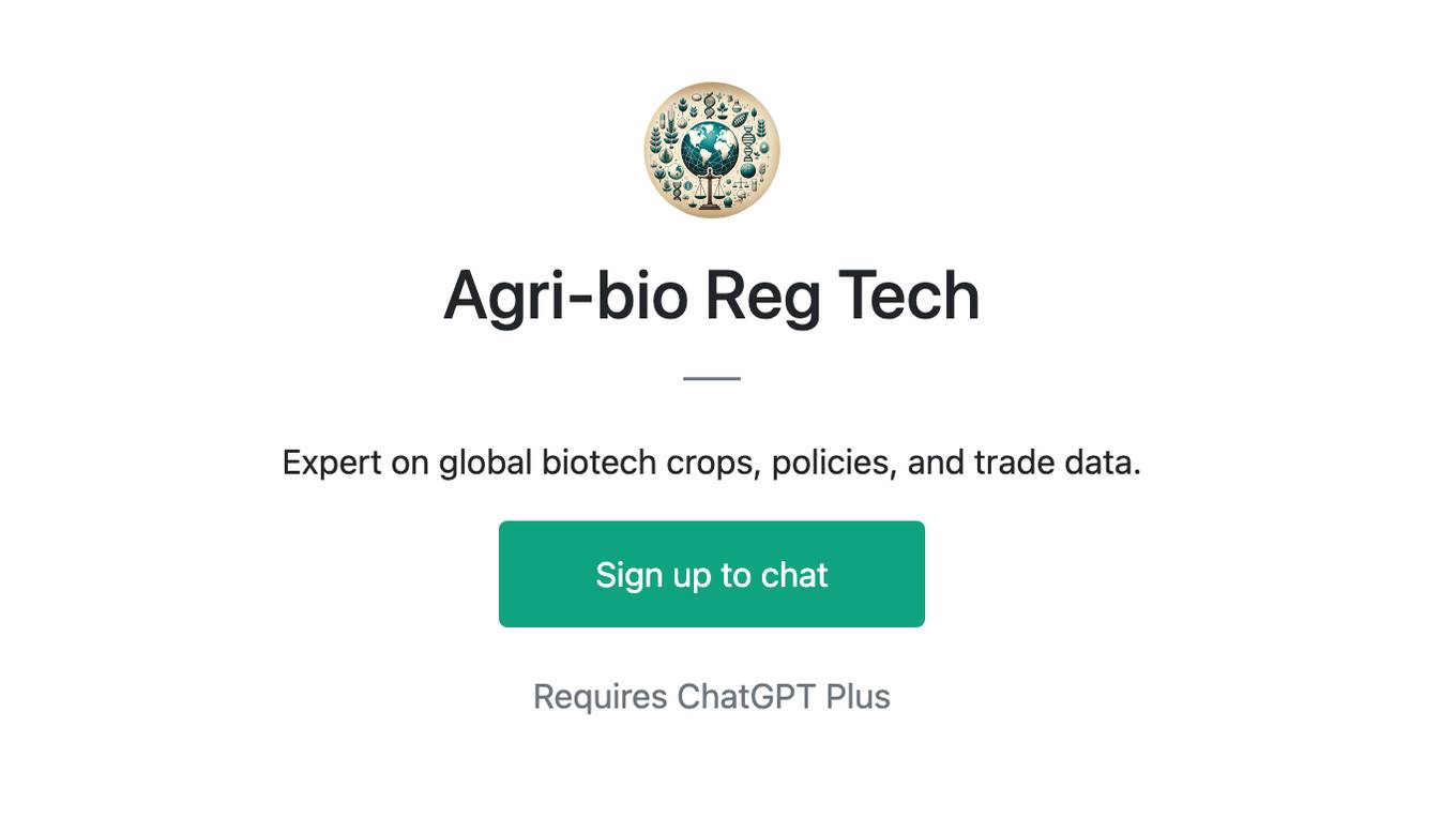 Agri-bio Reg Tech Screenshot