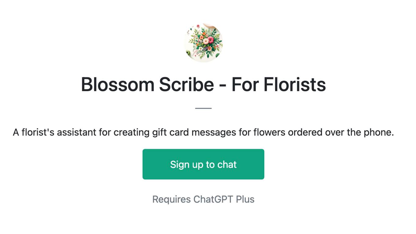 Blossom Scribe - For Florists Screenshot