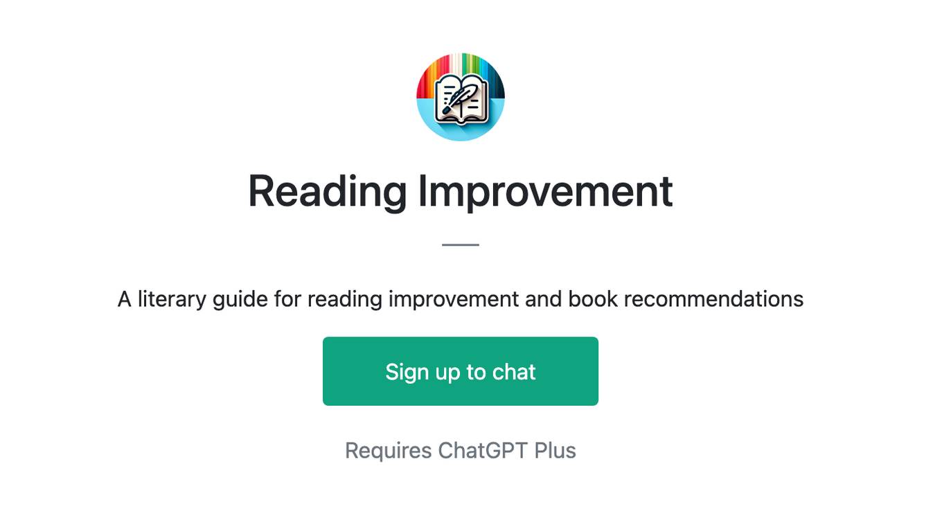 Reading Improvement Screenshot