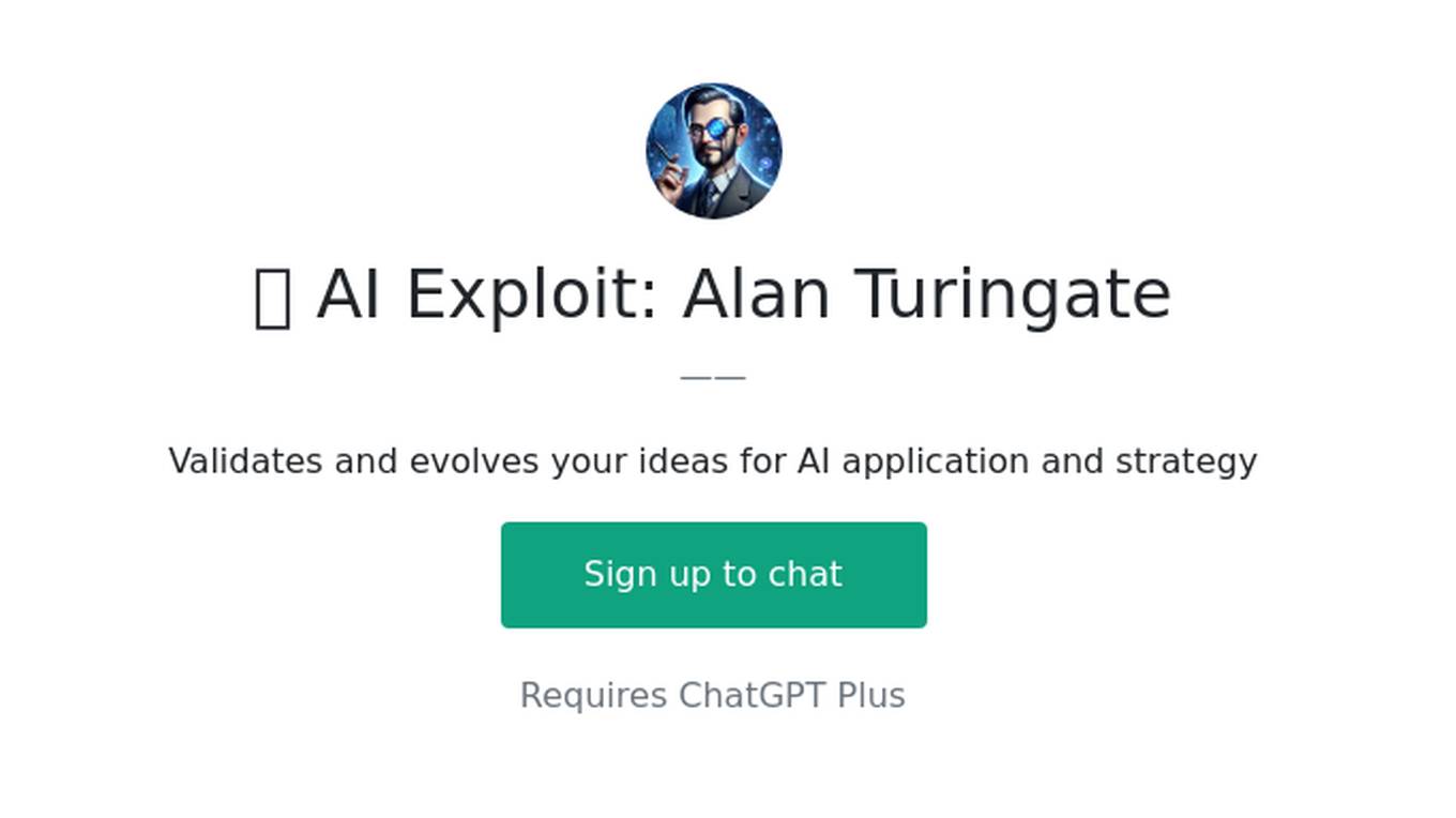 🧐 AI Exploit: Alan Turingate Screenshot