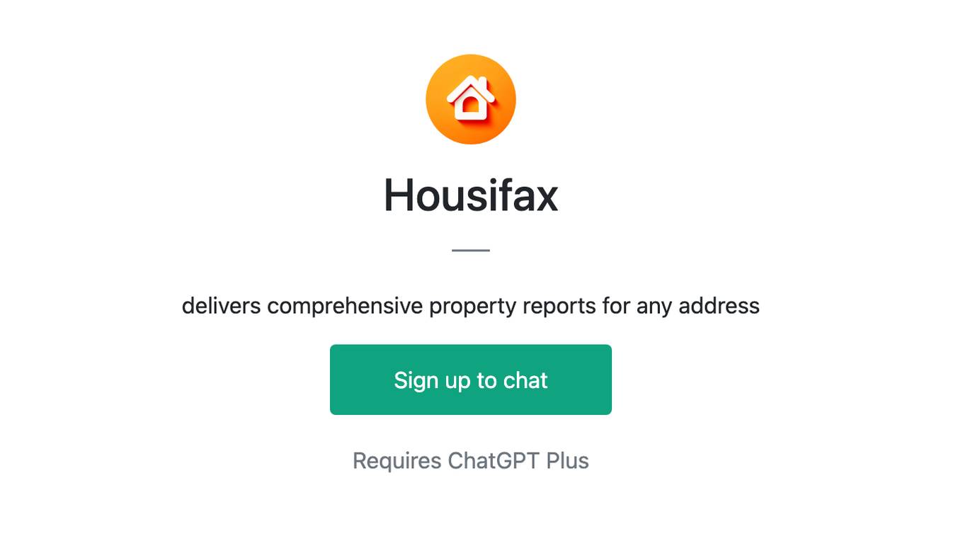 Housifax Screenshot