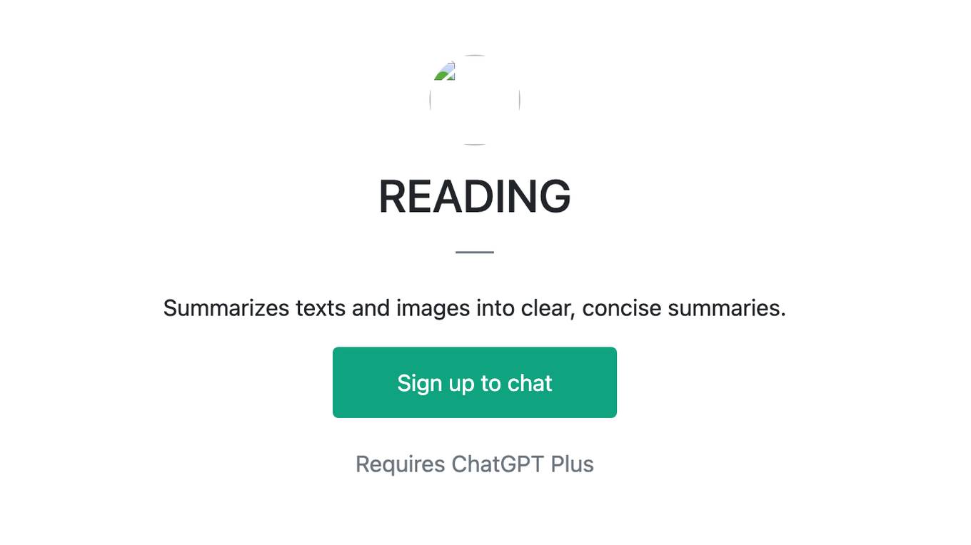 READING Screenshot