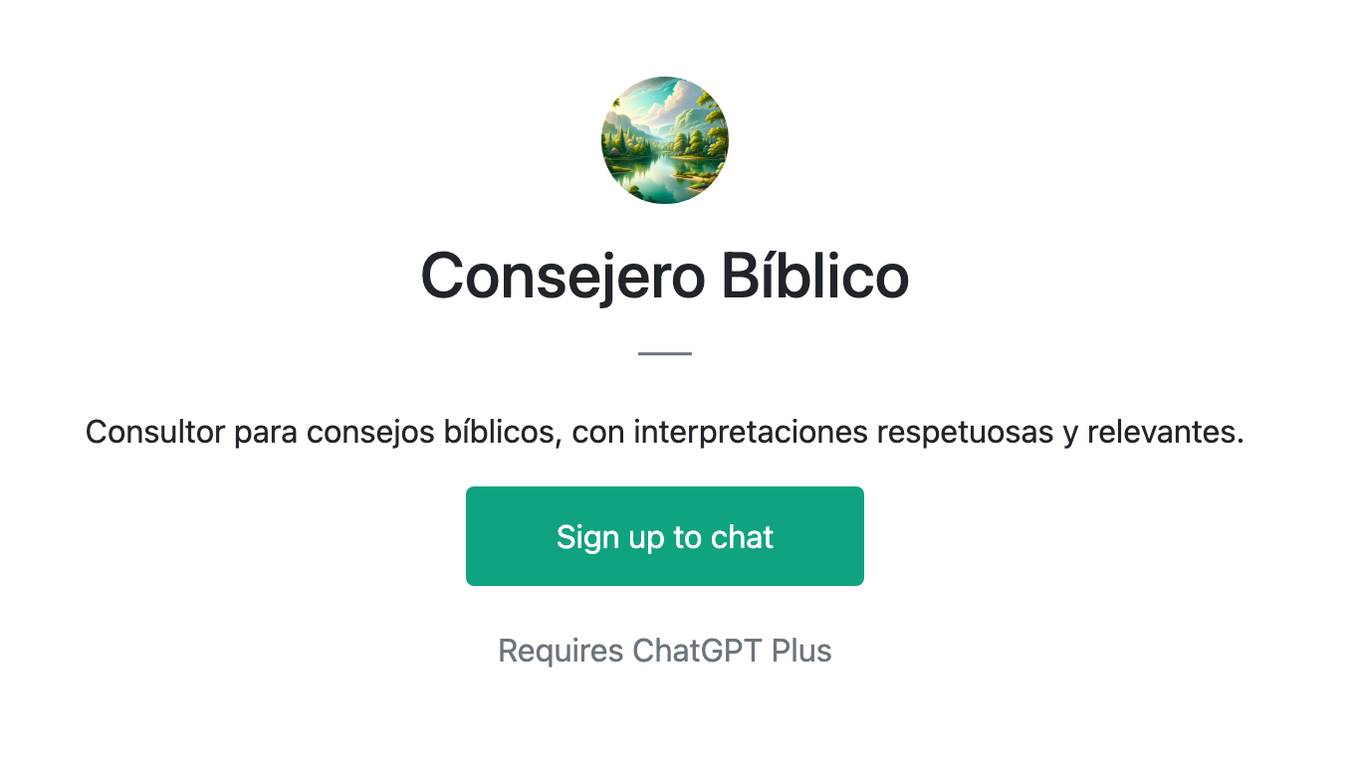 Consejero Bíblico Screenshot