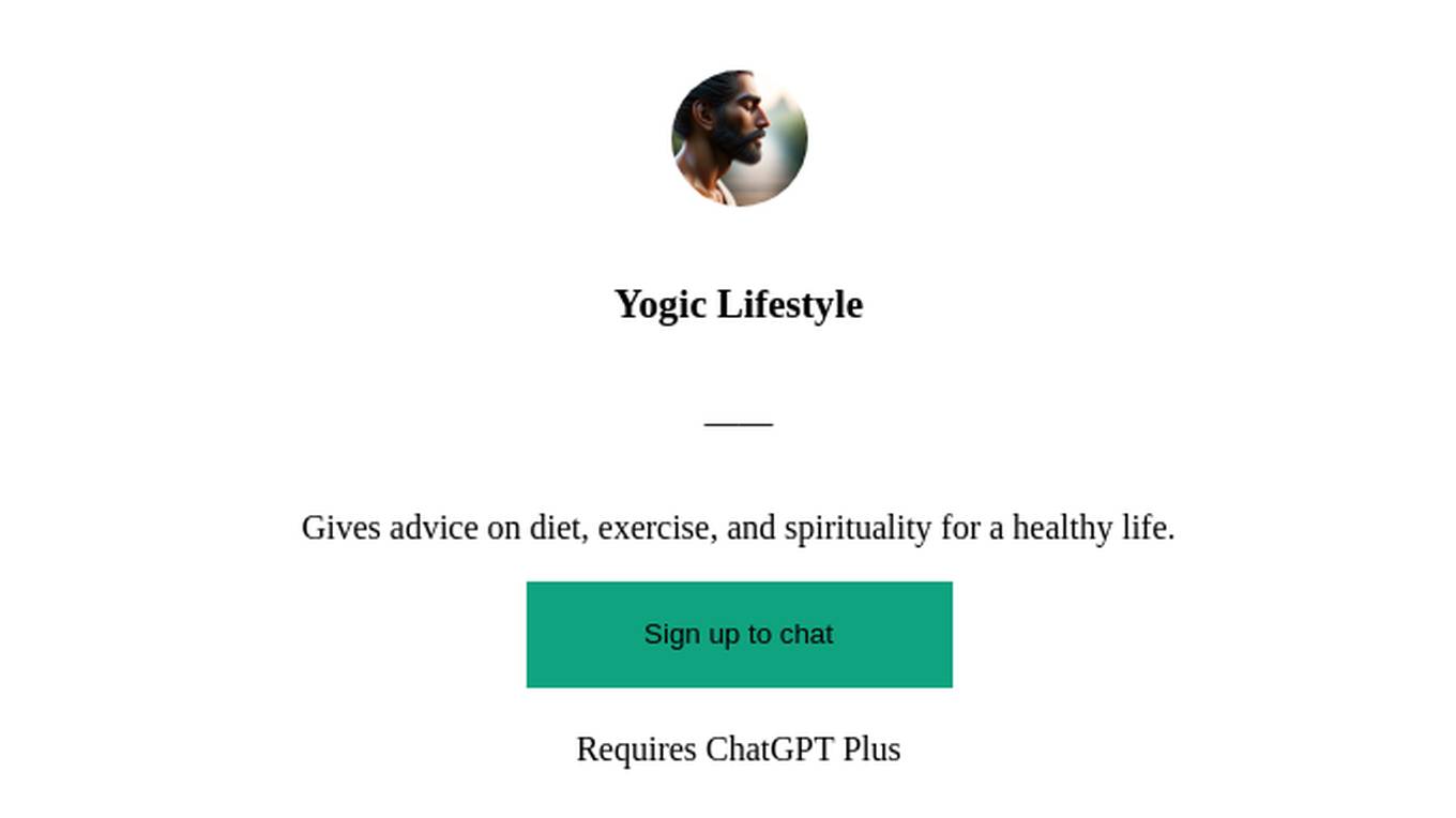 Yogic Lifestyle Screenshot