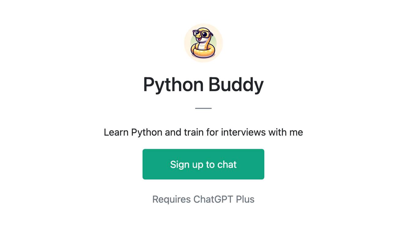 Python Buddy Screenshot