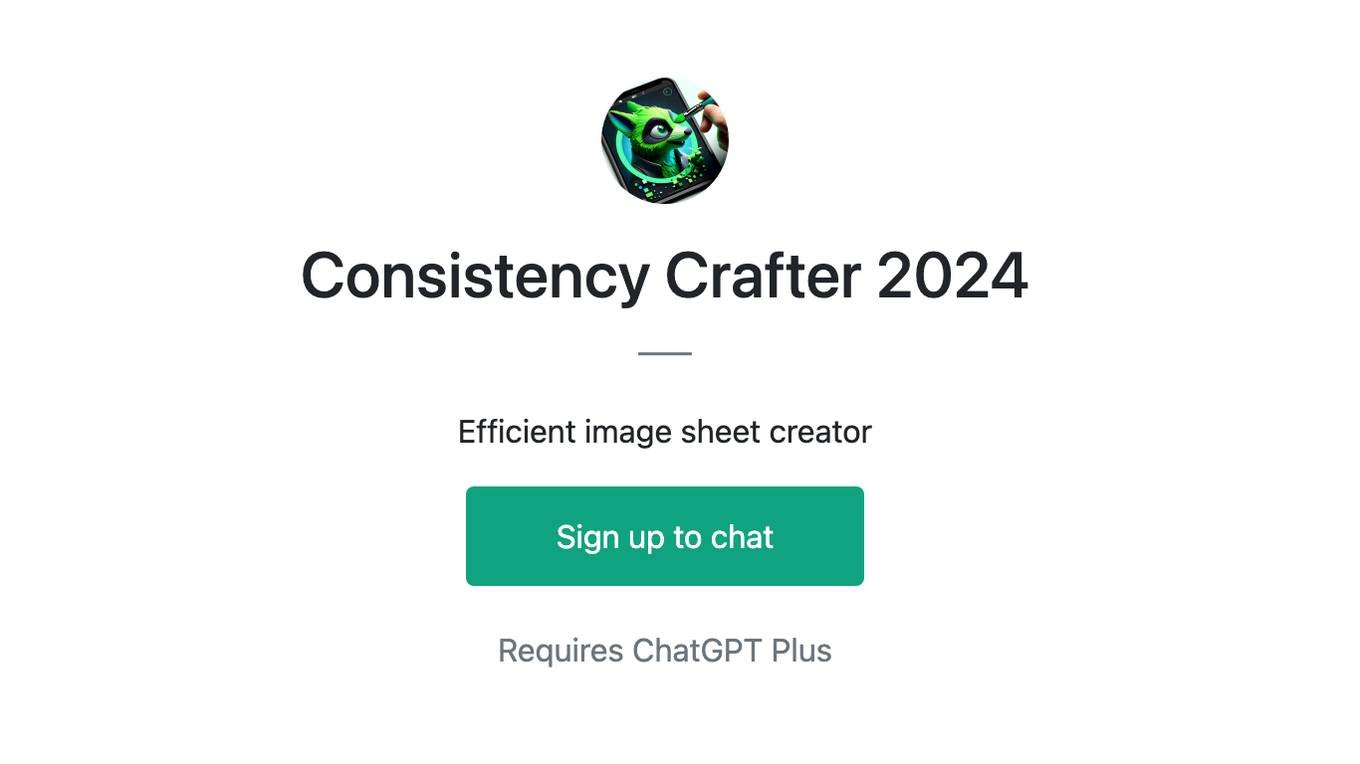 Consistency Crafter 2024 Screenshot