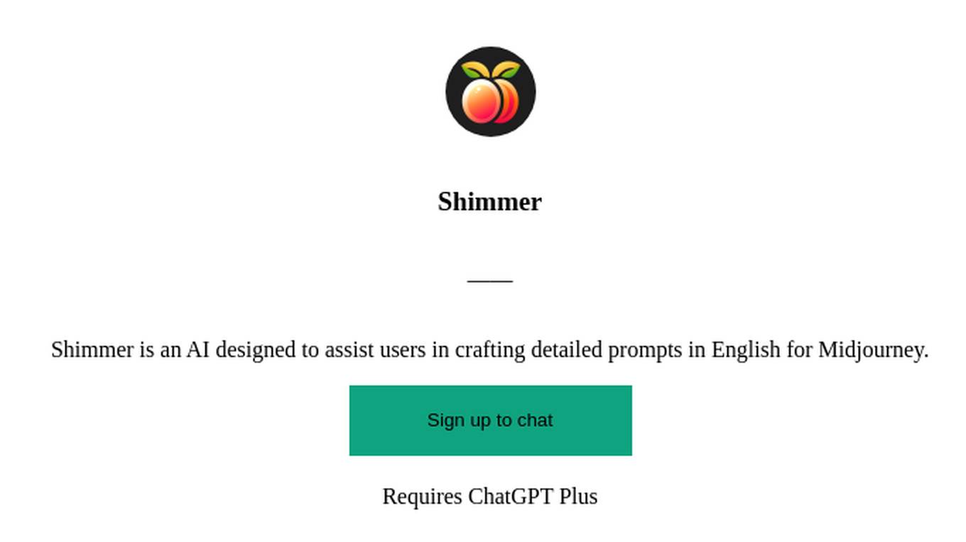 Shimmer Screenshot