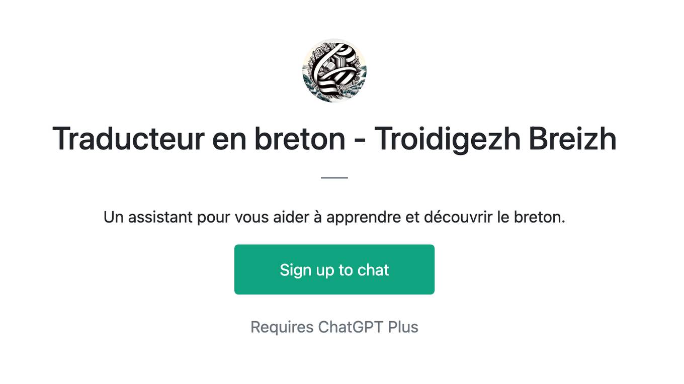 Traducteur en breton - Troidigezh Breizh Screenshot