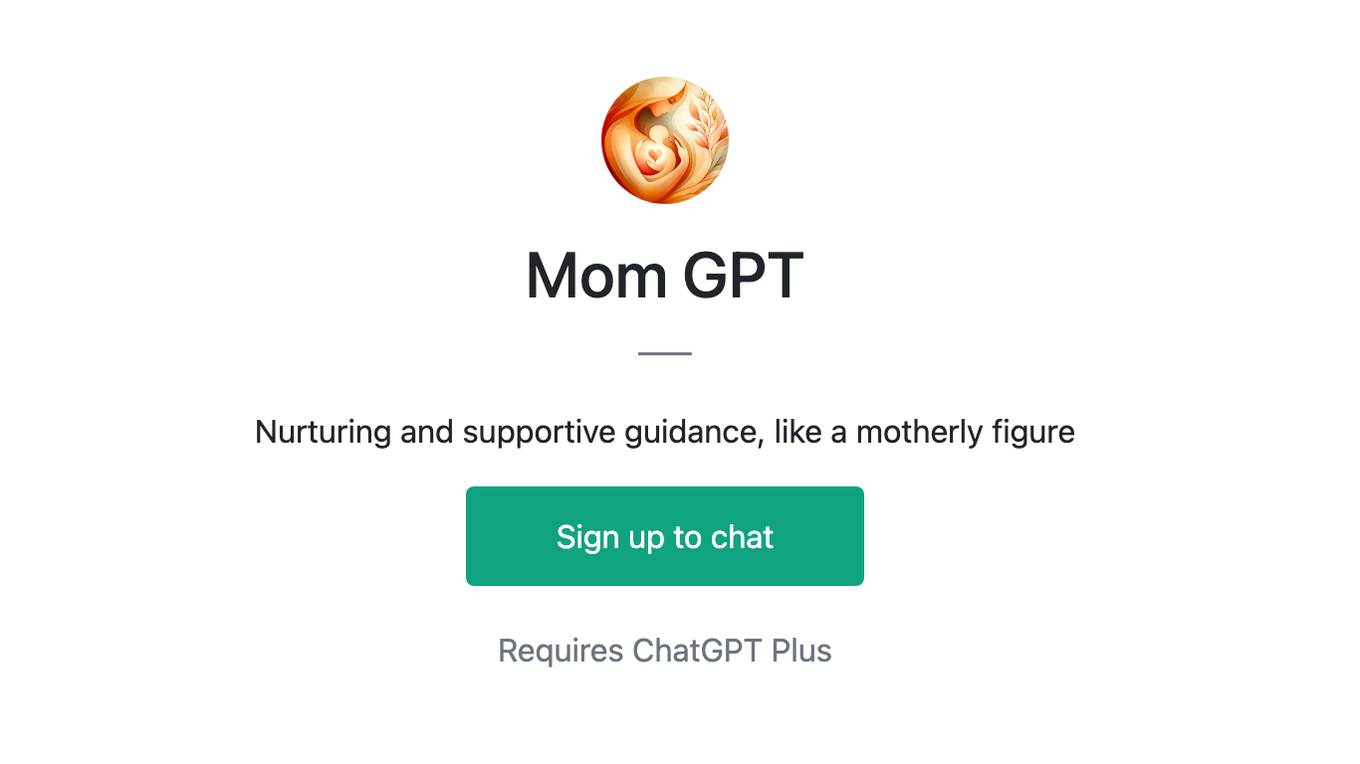 Mom GPT Screenshot