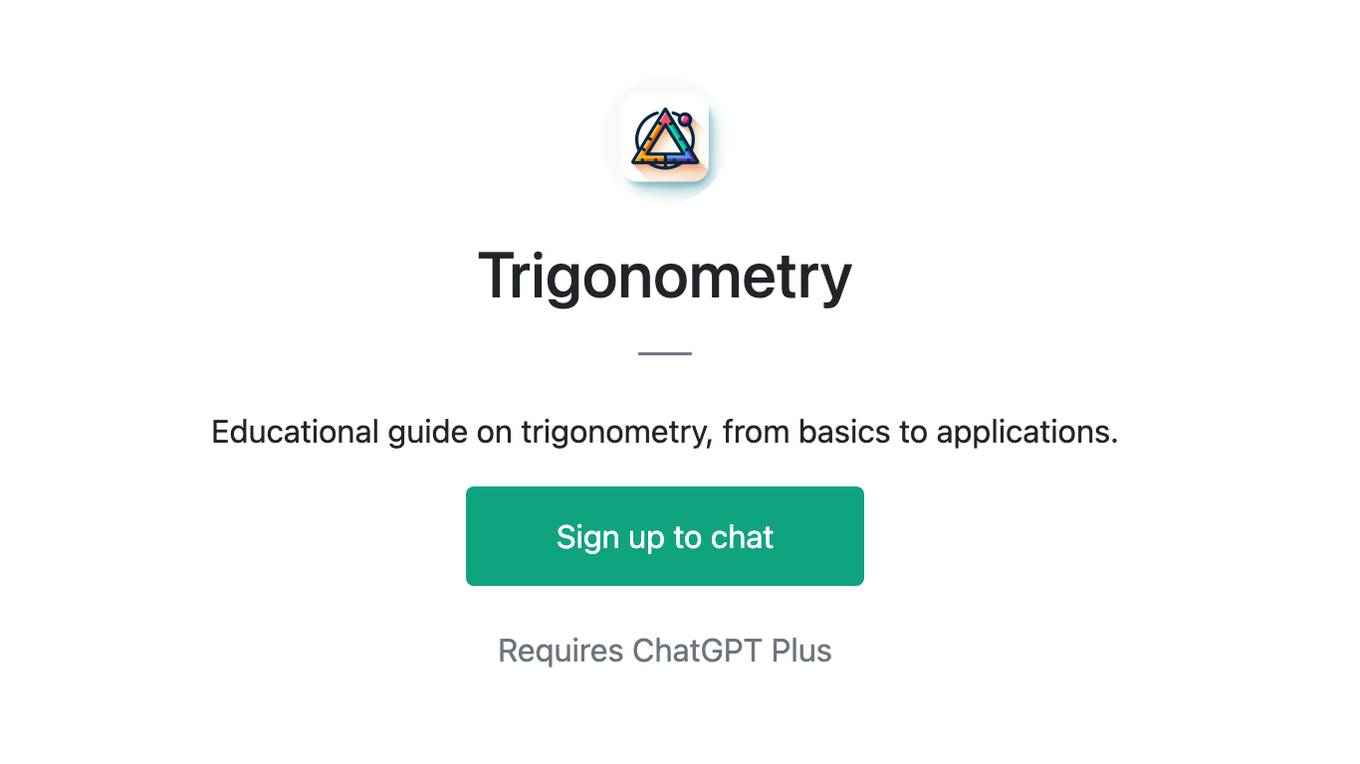 Trigonometry Screenshot