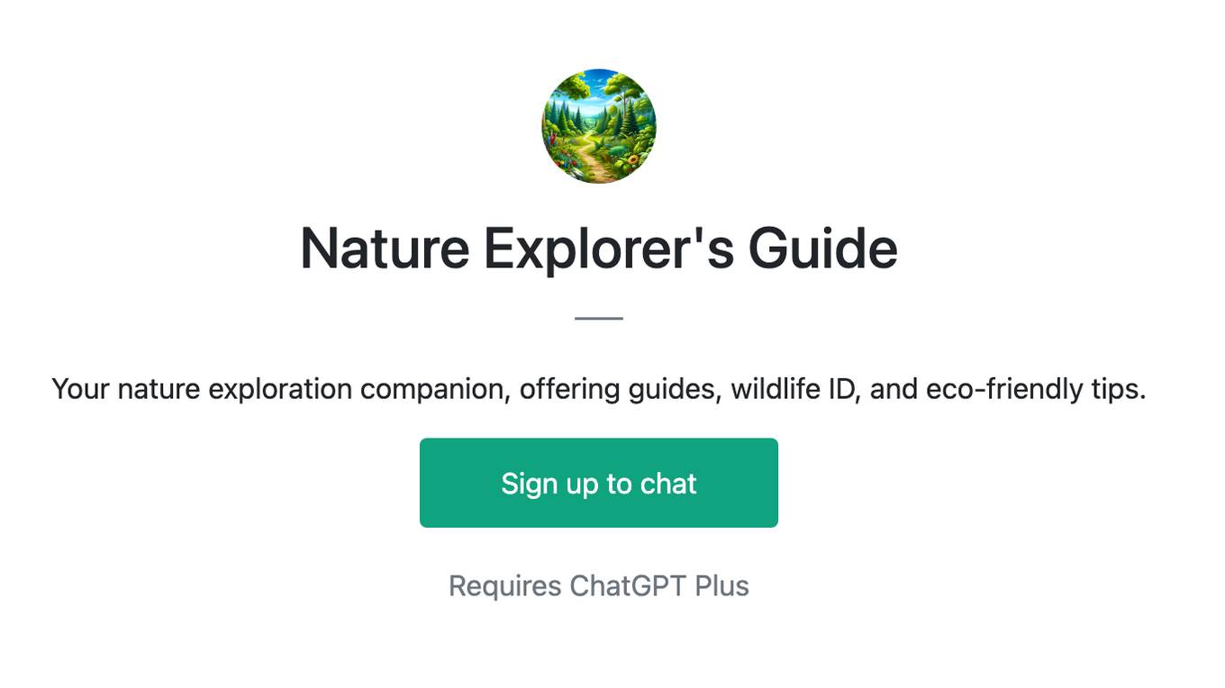 Nature Explorer's Guide Screenshot