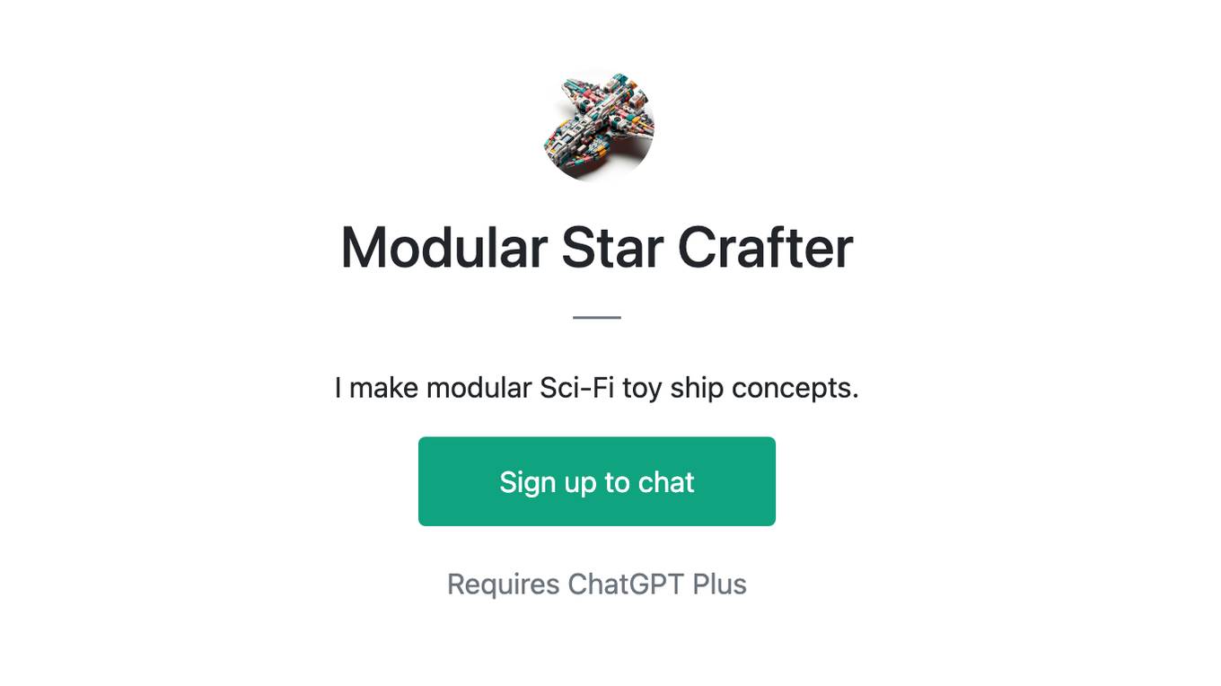 Modular Star Crafter Screenshot