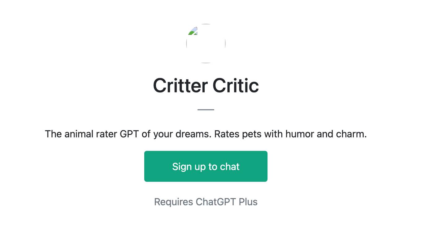 Critter Critic Screenshot