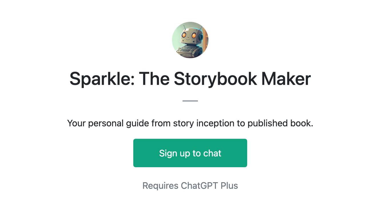 Sparkle: The Storybook Maker Screenshot