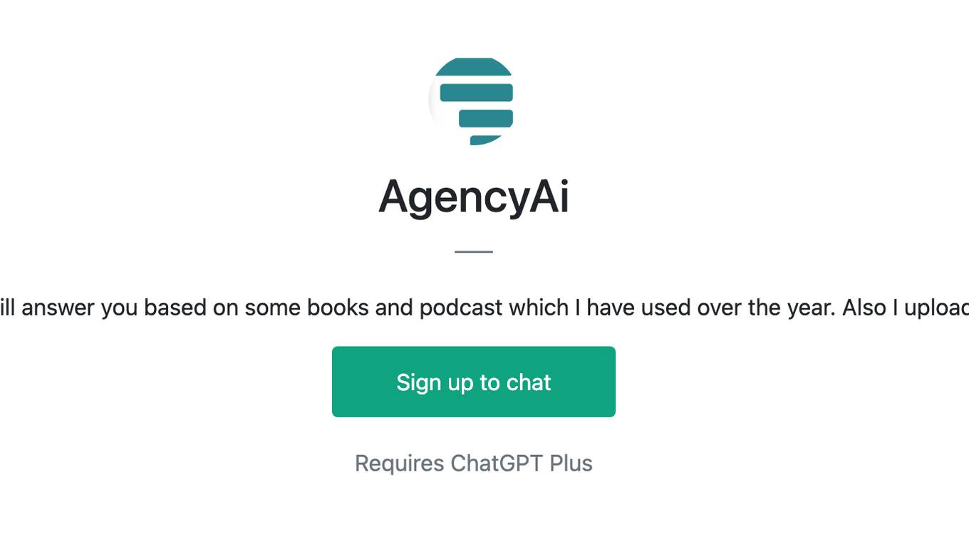 AgencyAi Screenshot