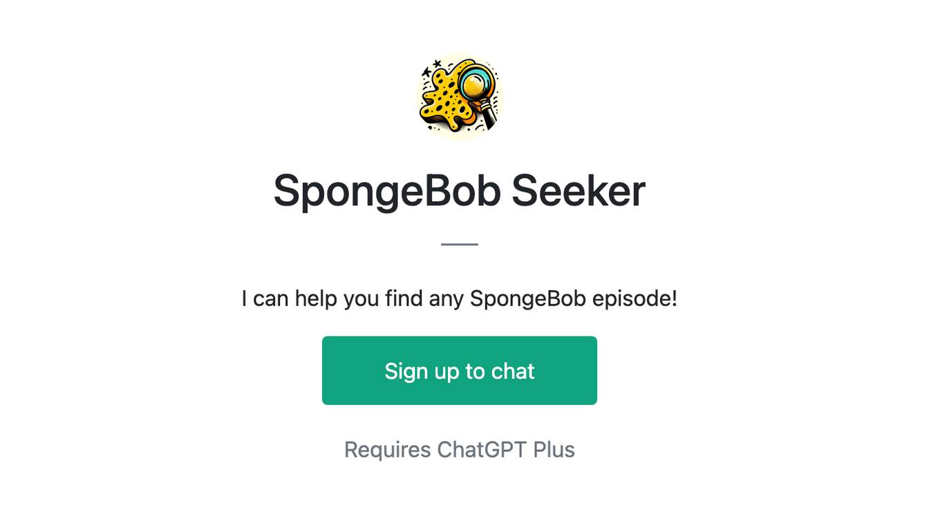 SpongeBob Seeker Screenshot