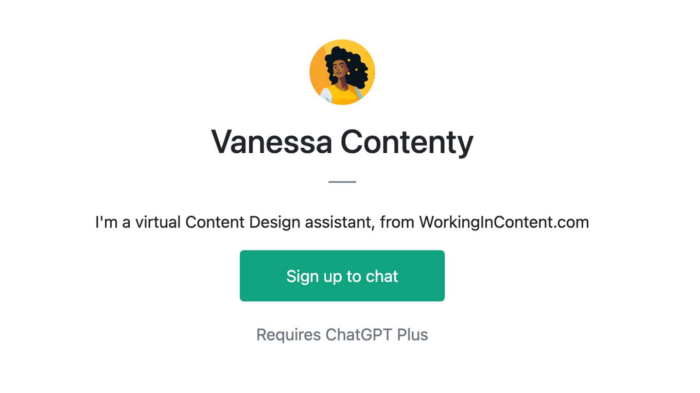 Vanessa Contenty Screenshot