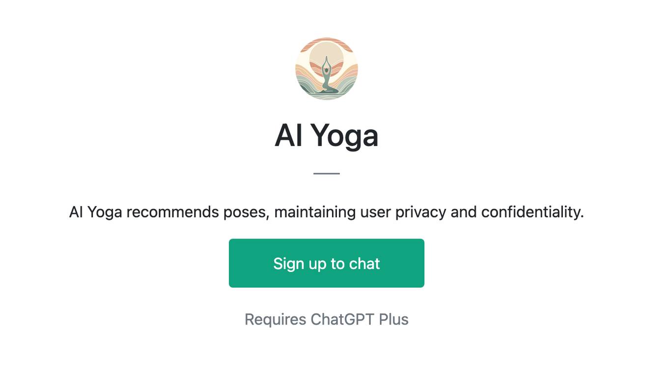 AI Yoga Screenshot