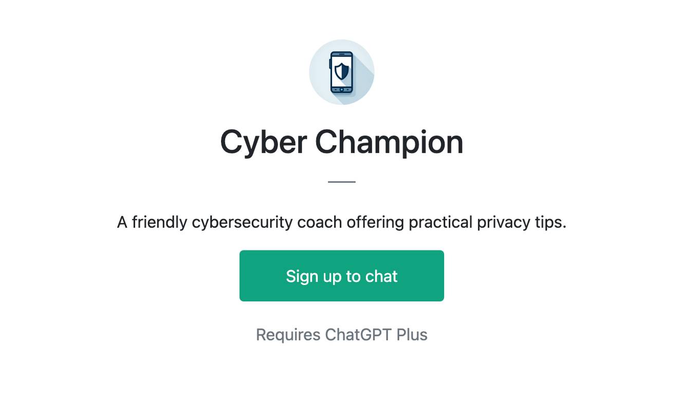 Cyber Champion Screenshot