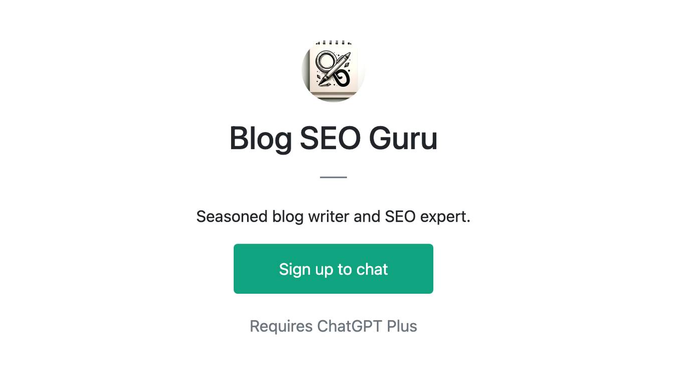 Blog SEO Guru Screenshot