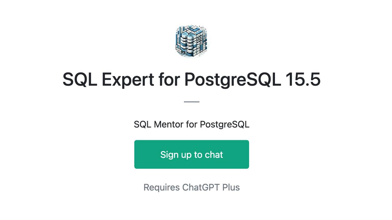 SQL Expert for PostgreSQL 15.5 Screenshot