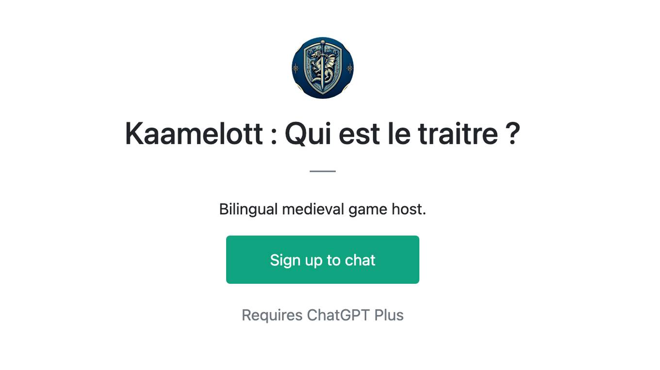 Kaamelott : Qui est le traitre ? Screenshot