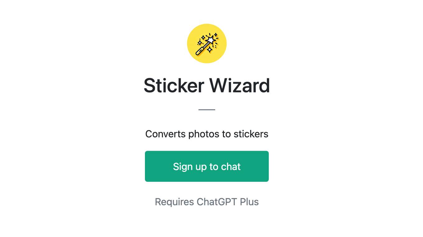 Sticker Wizard Screenshot