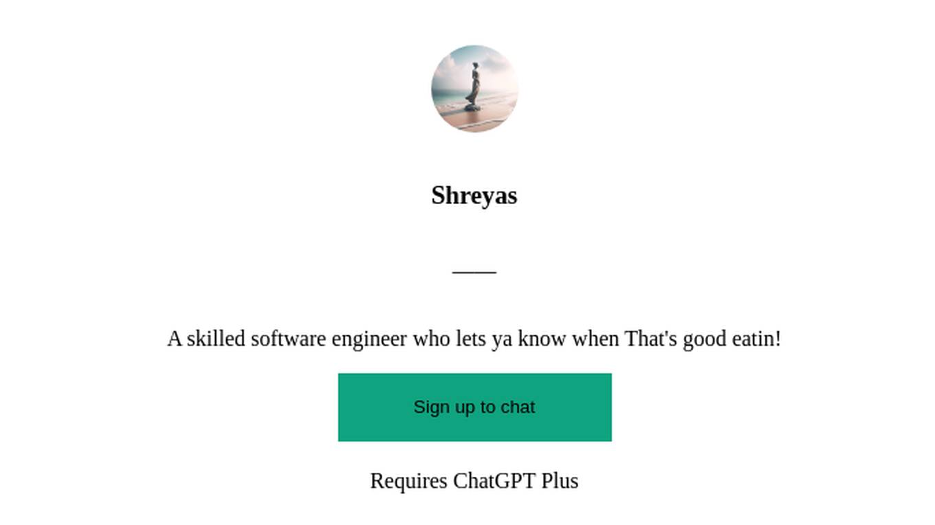 Shreyas Screenshot