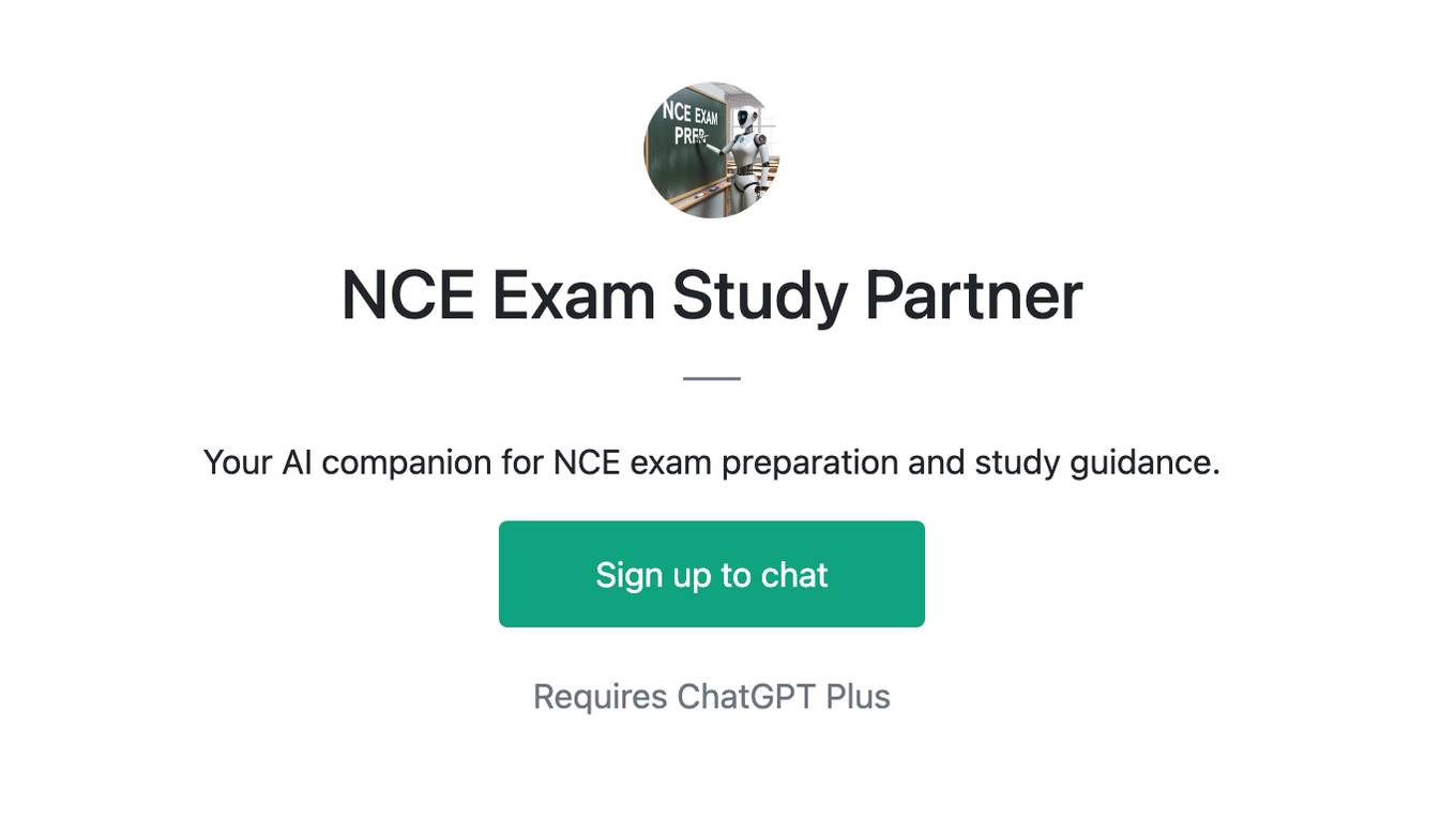 NCE Exam Study Partner Screenshot