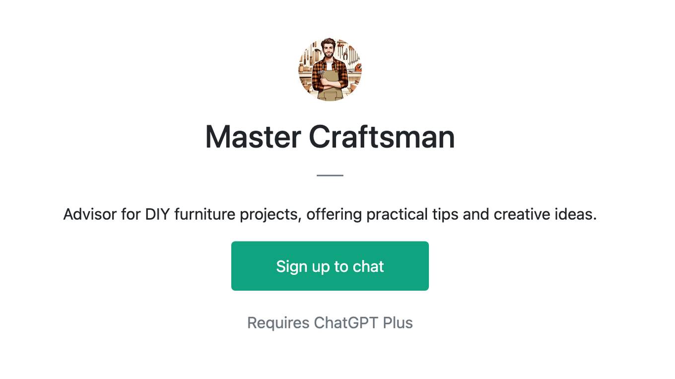 Master Craftsman Screenshot