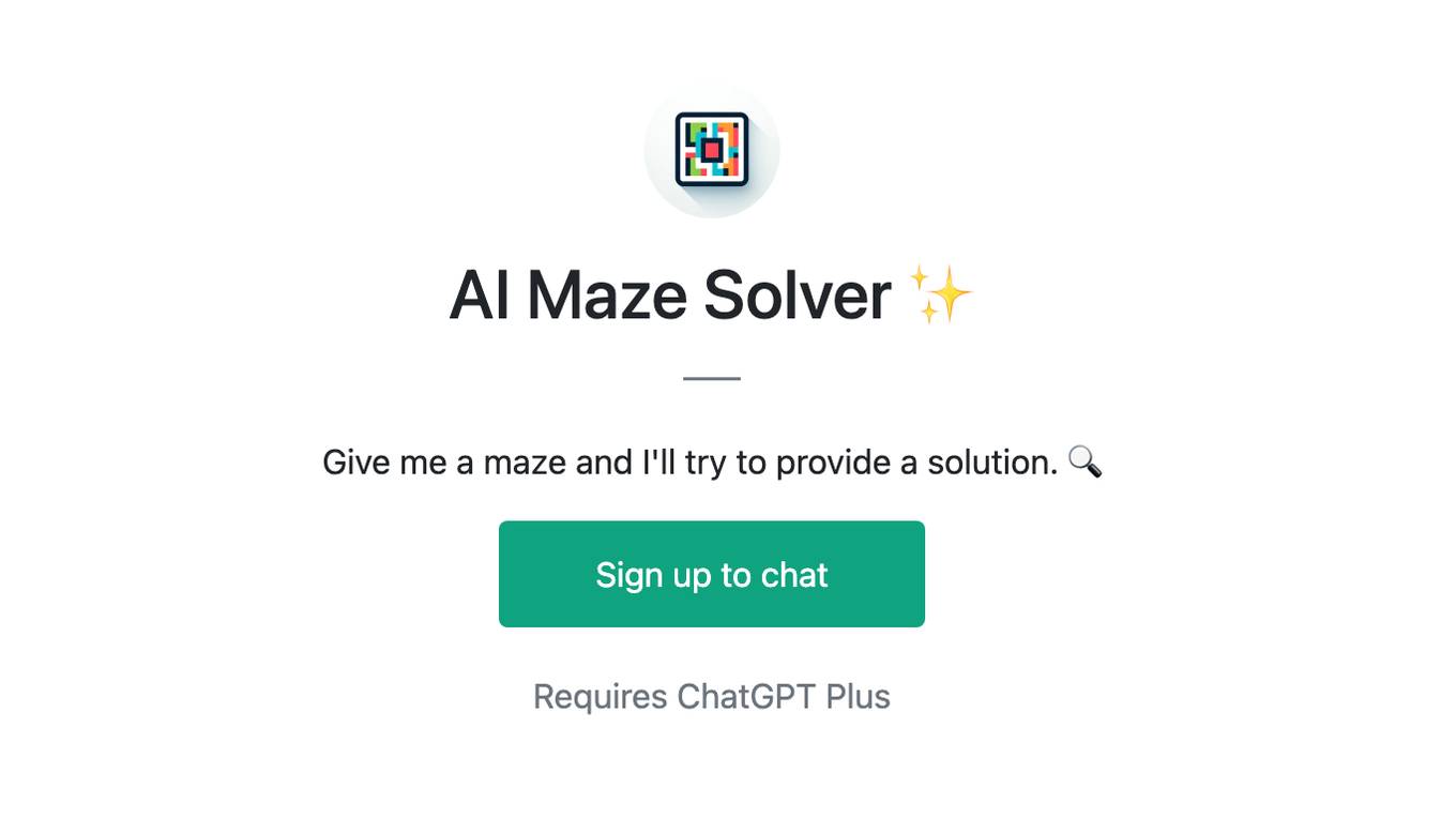 AI Maze Solver ✨ Screenshot