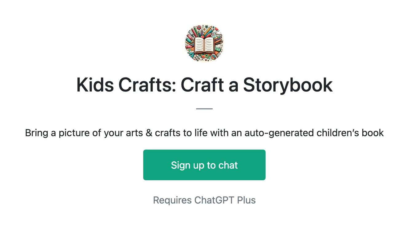 Kids Crafts: Craft a Storybook Screenshot