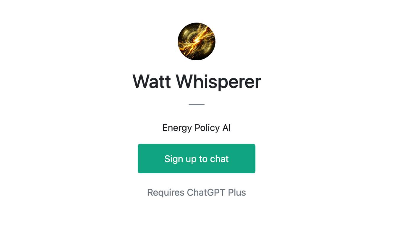 Watt Whisperer Screenshot