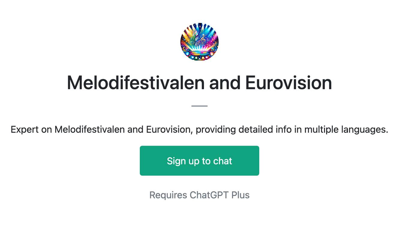 Melodifestivalen and Eurovision Screenshot