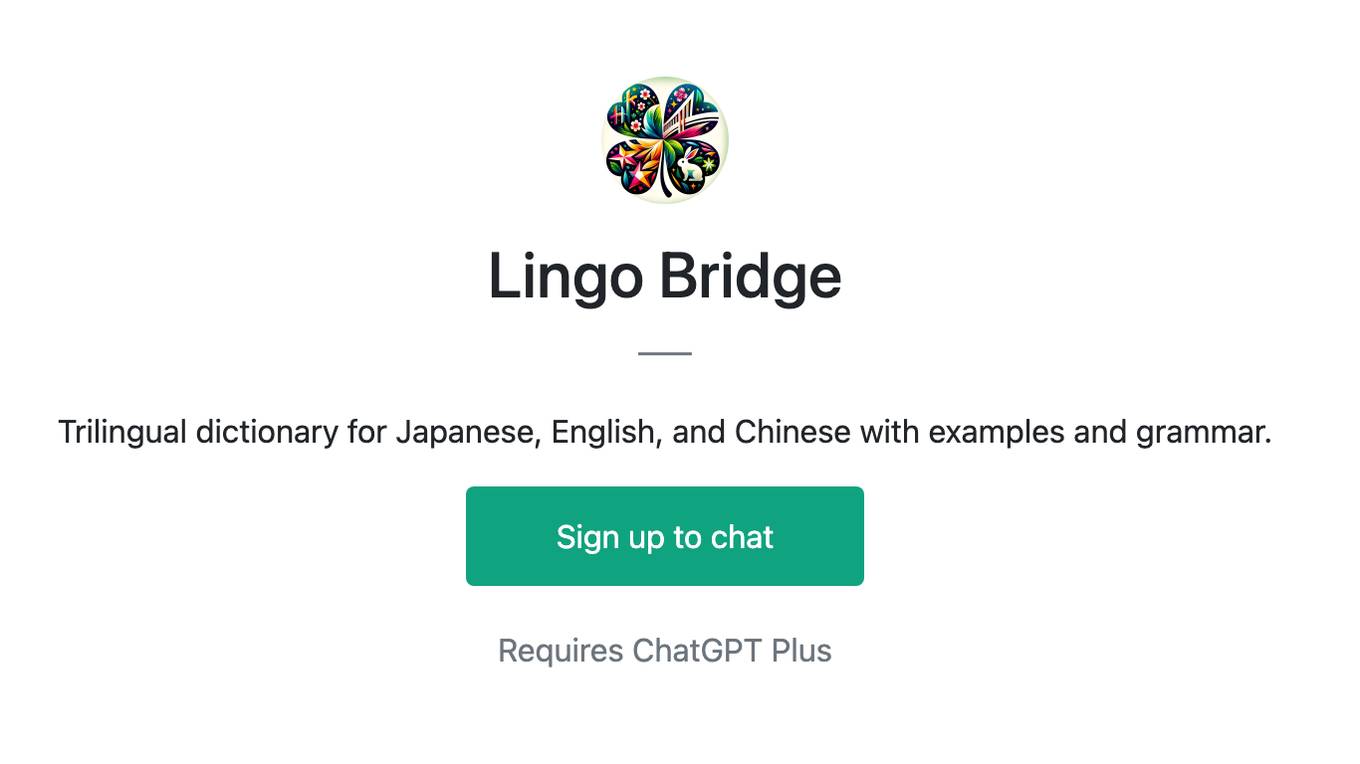 Lingo Bridge Screenshot