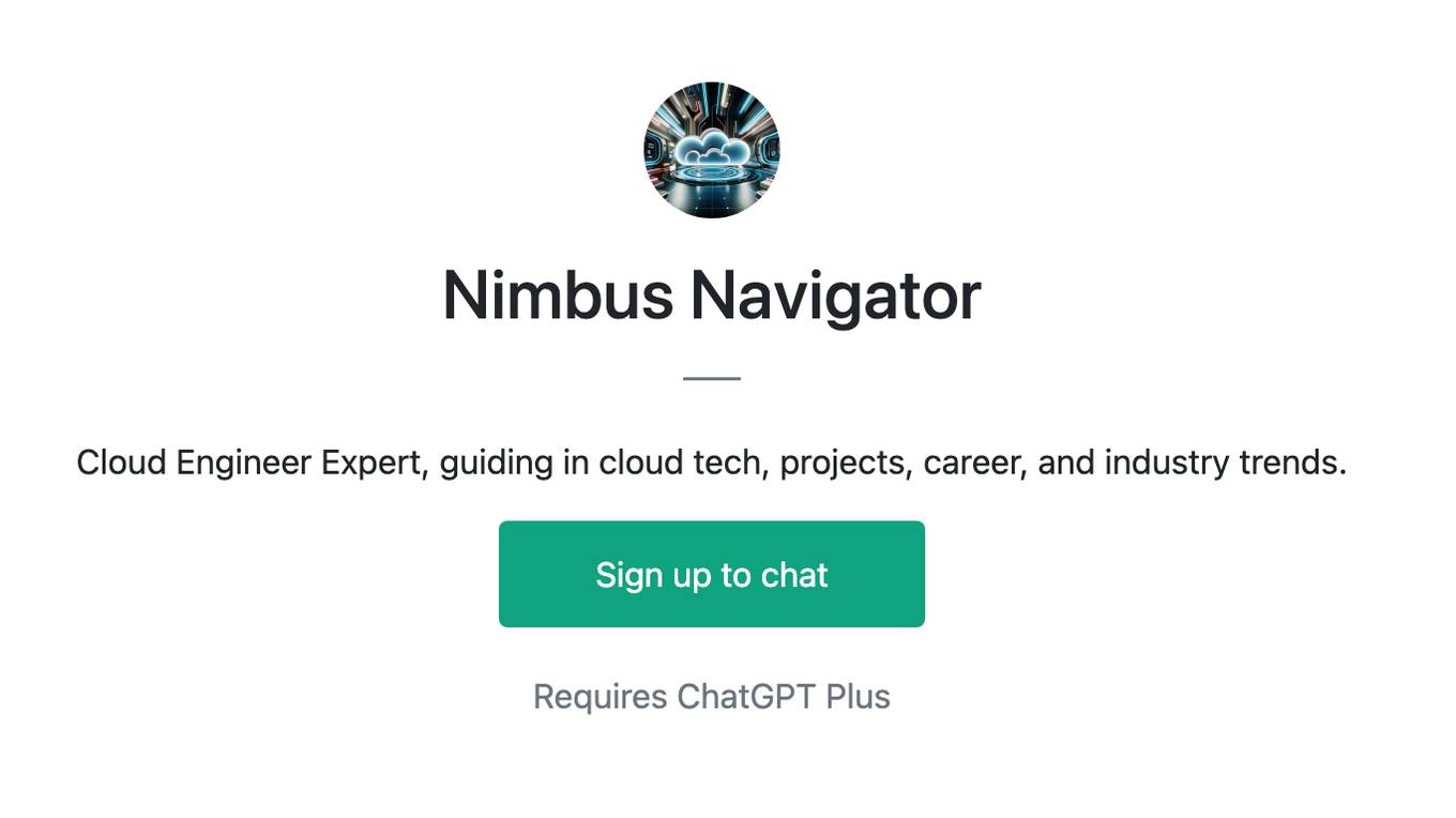 Nimbus Navigator Screenshot