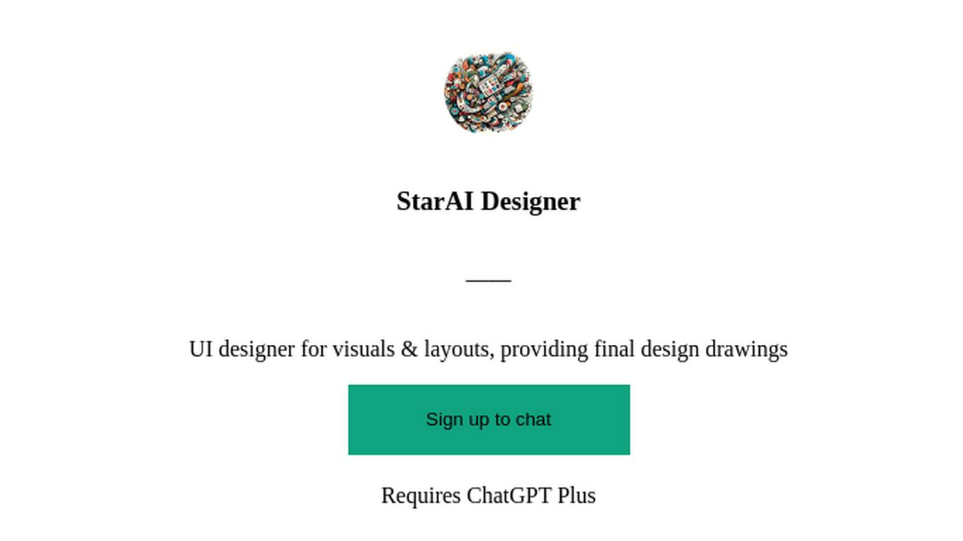 StarAI Designer Screenshot