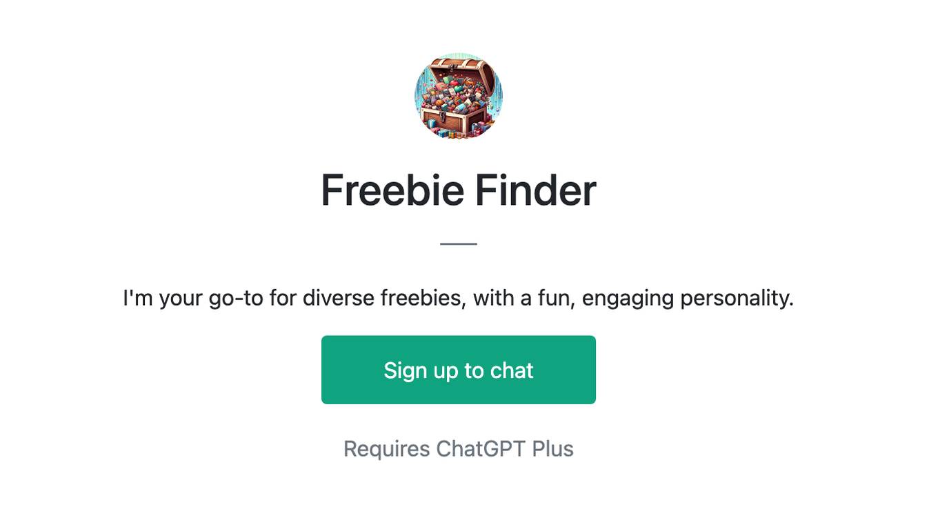 Freebie Finder Screenshot