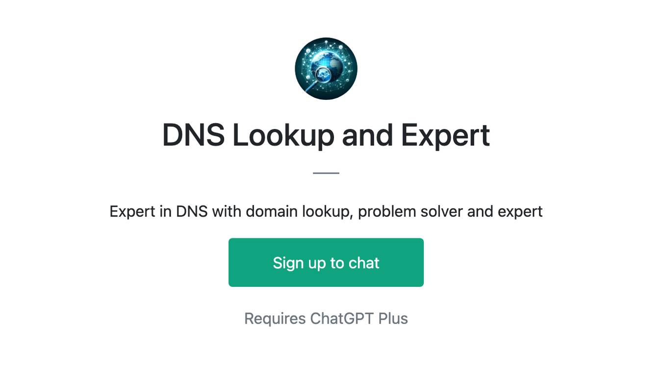 DNS Lookup and Expert Screenshot