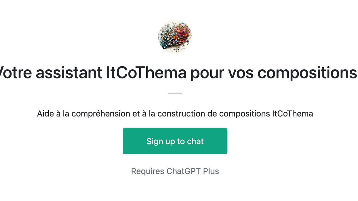 Votre assistant ItCoThema pour vos compositions Screenshot